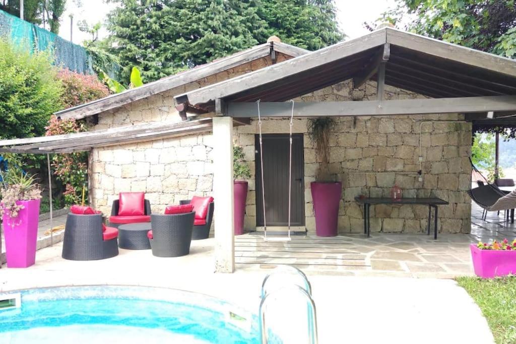 Villa Pool House au cœur du Gérès à Rio Caldo Exterior foto