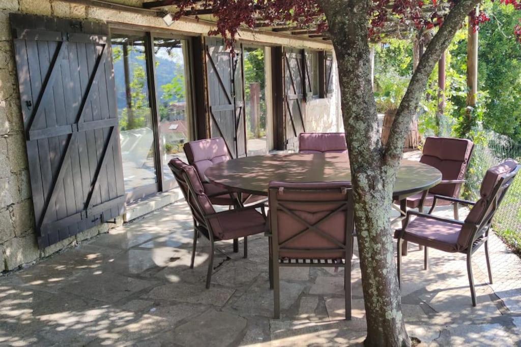 Villa Pool House au cœur du Gérès à Rio Caldo Exterior foto